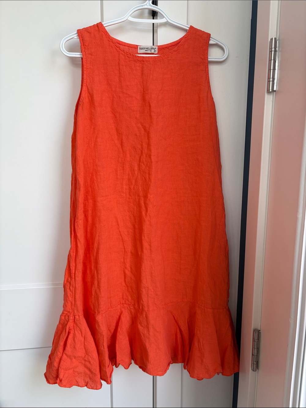 Terzo Millennio 100% Linen Dress - Made in Italy